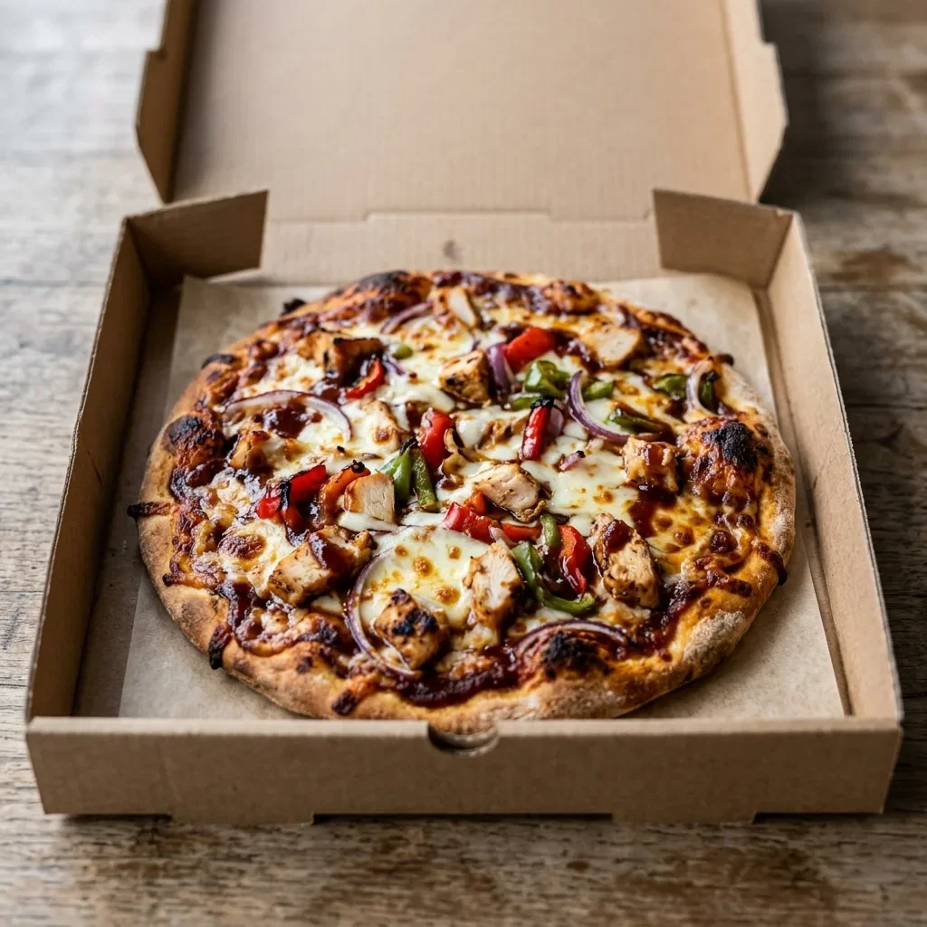 Pizza bbq chicken small
