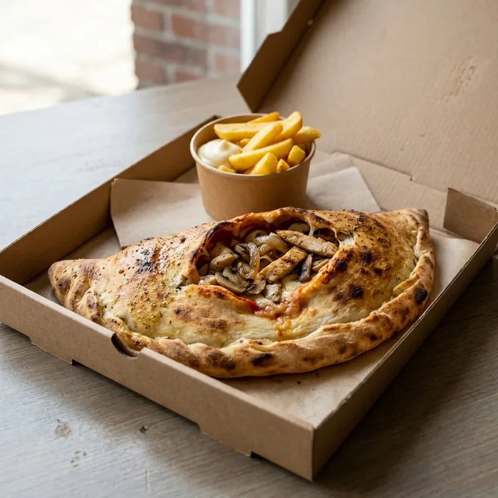 Pizza calzone kip medium