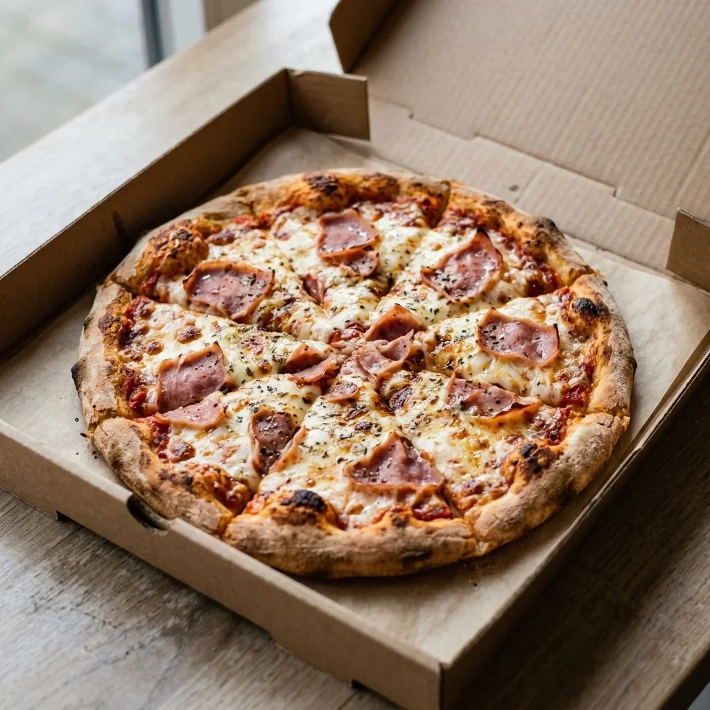 Pizza ham small
