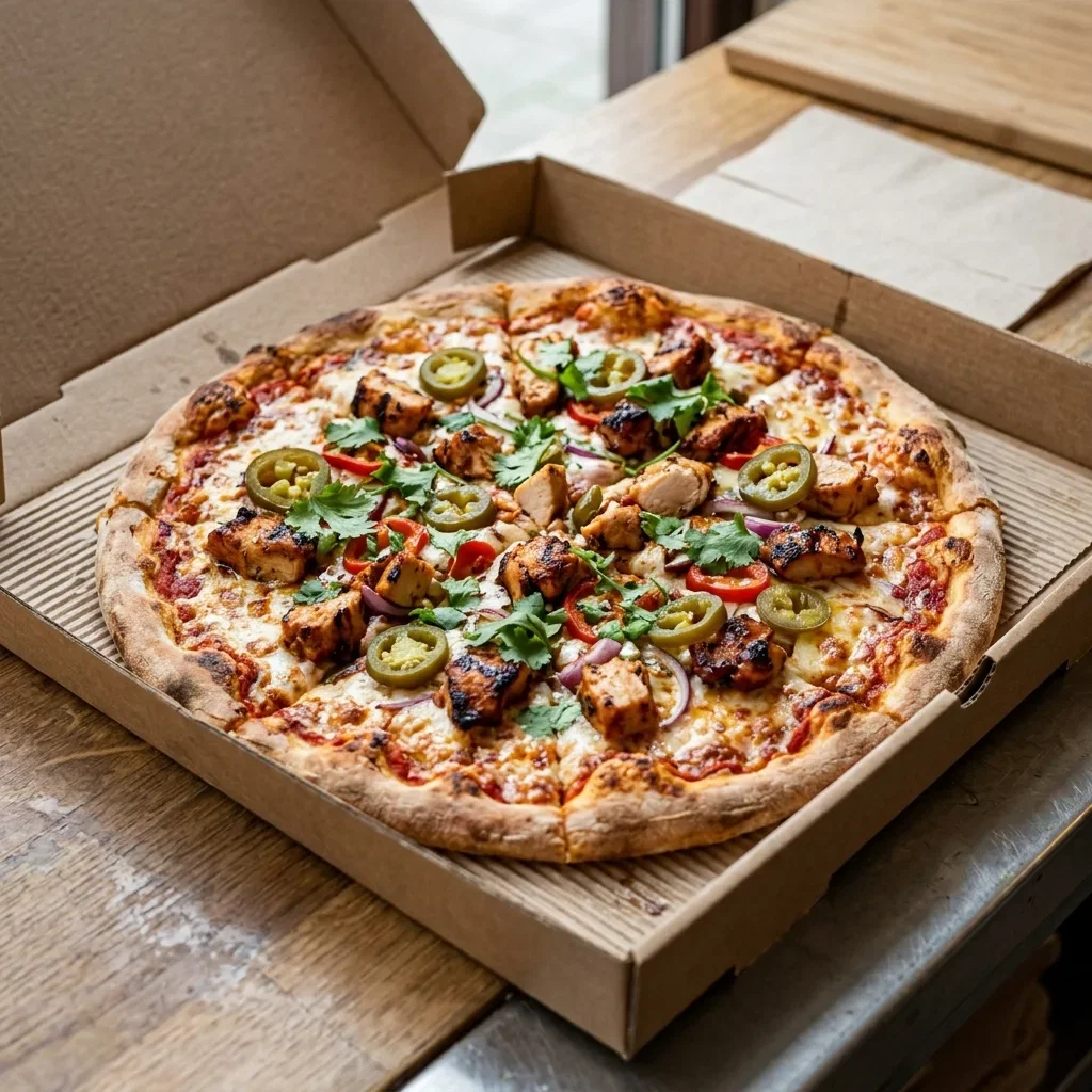 Pizza kip grill fiesta large