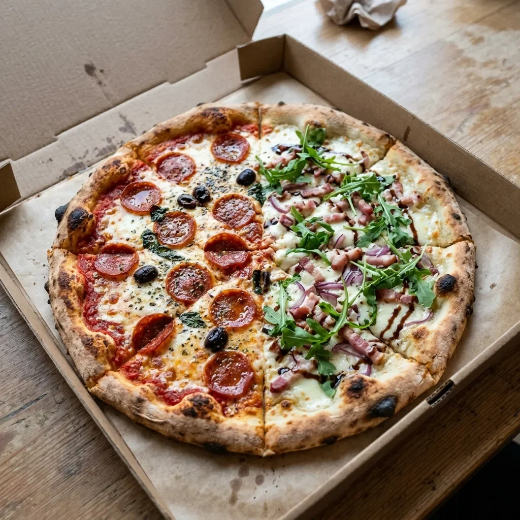 Pizza splitza large
