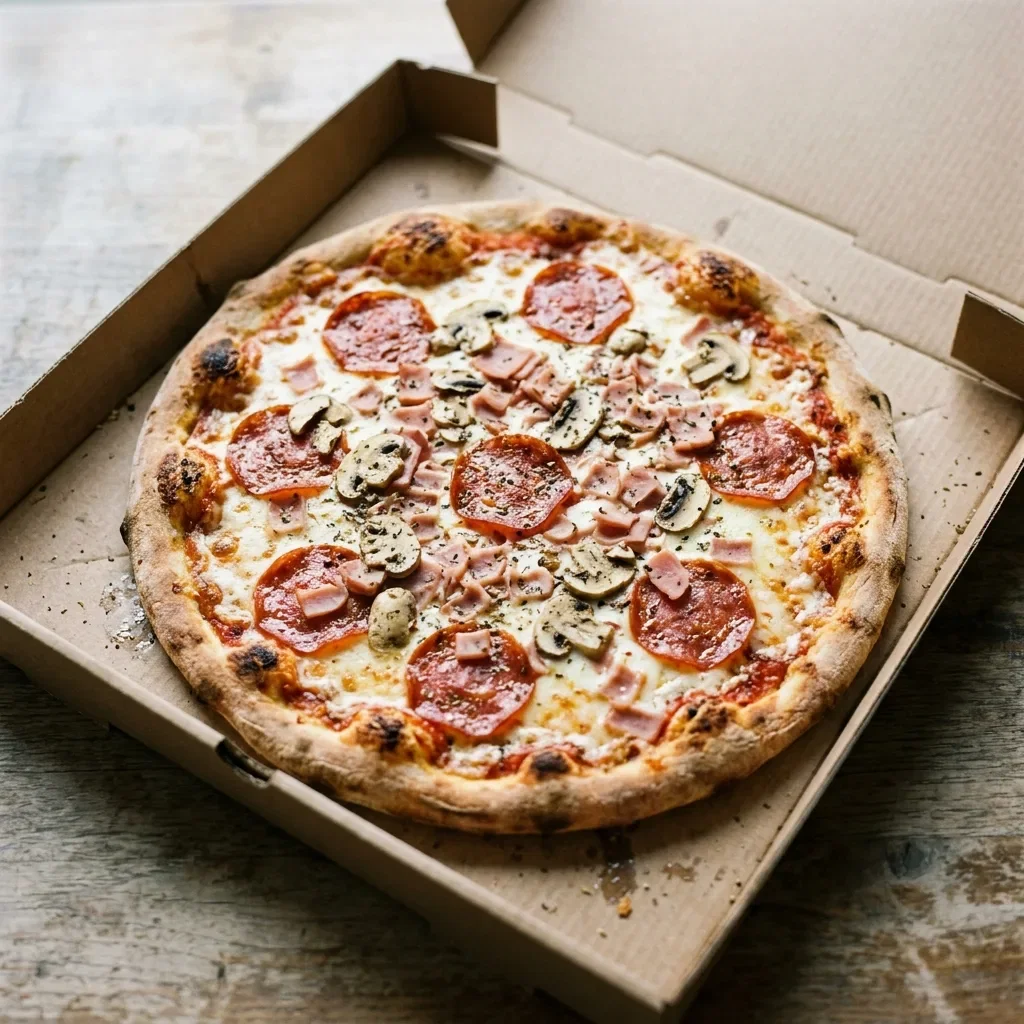Pizza mista medium