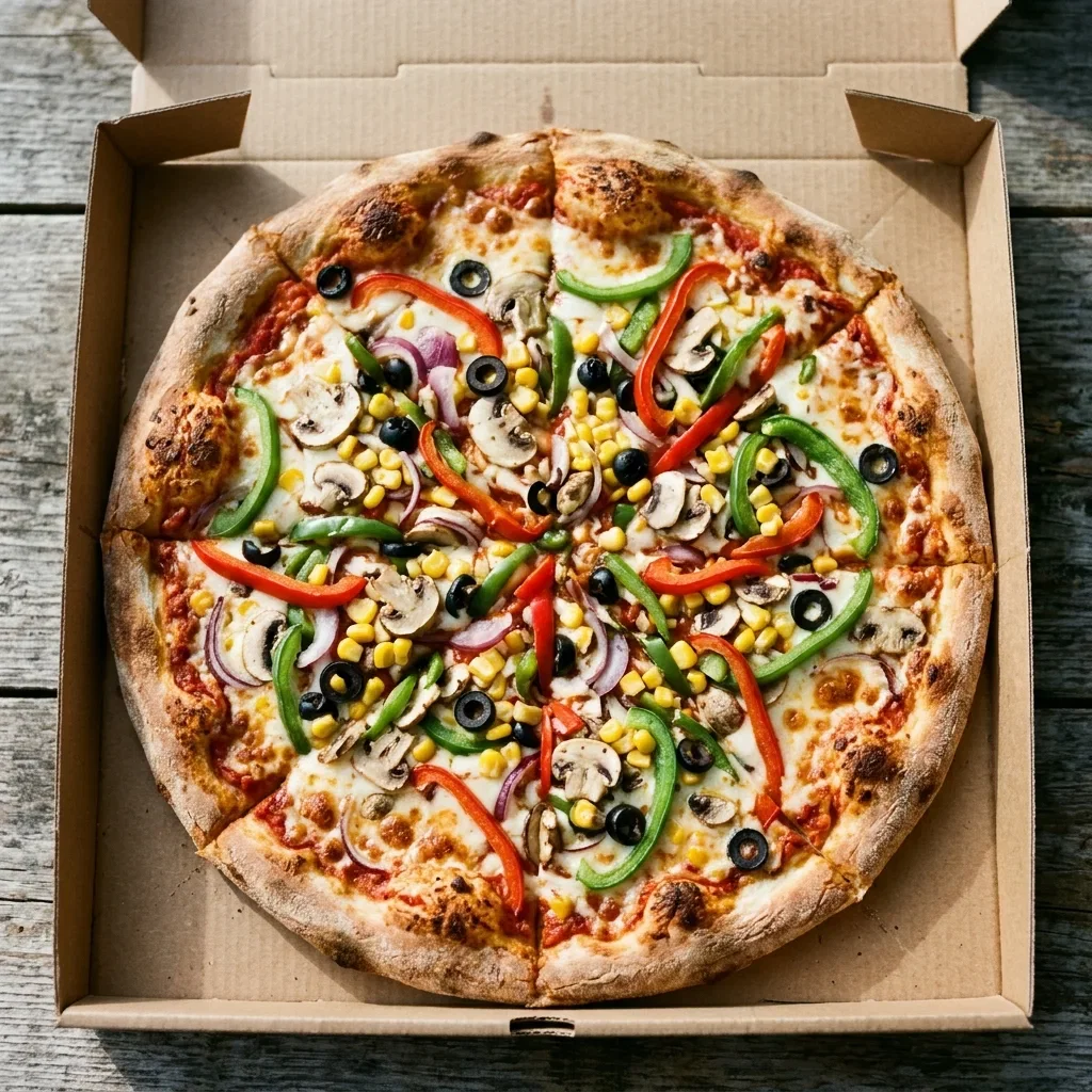 Pizza vegetarisch large