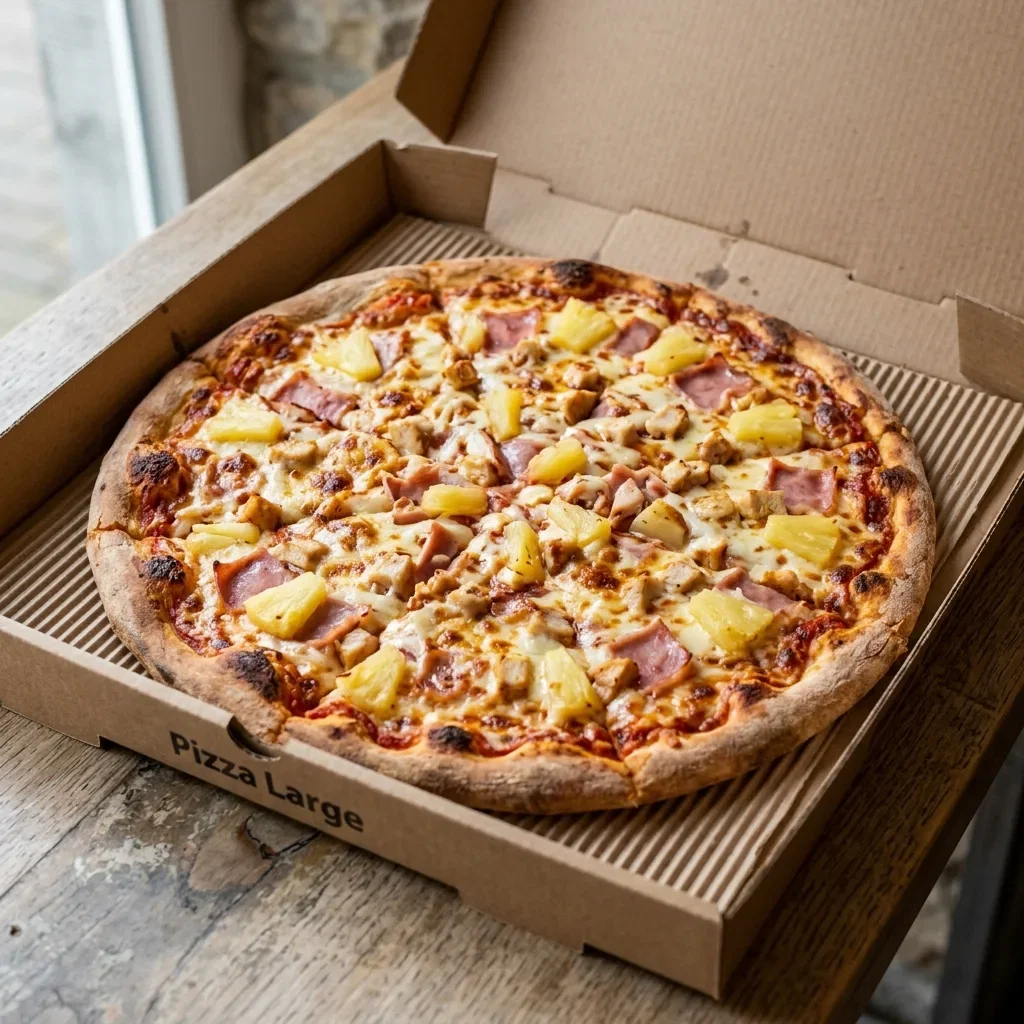 Pizza hawai large