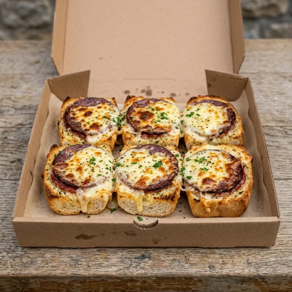 Lookbroodjes kaas en salami