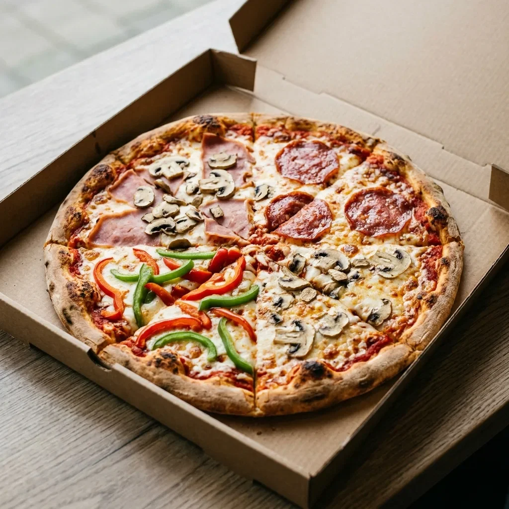 Pizza 4 seizoenen large