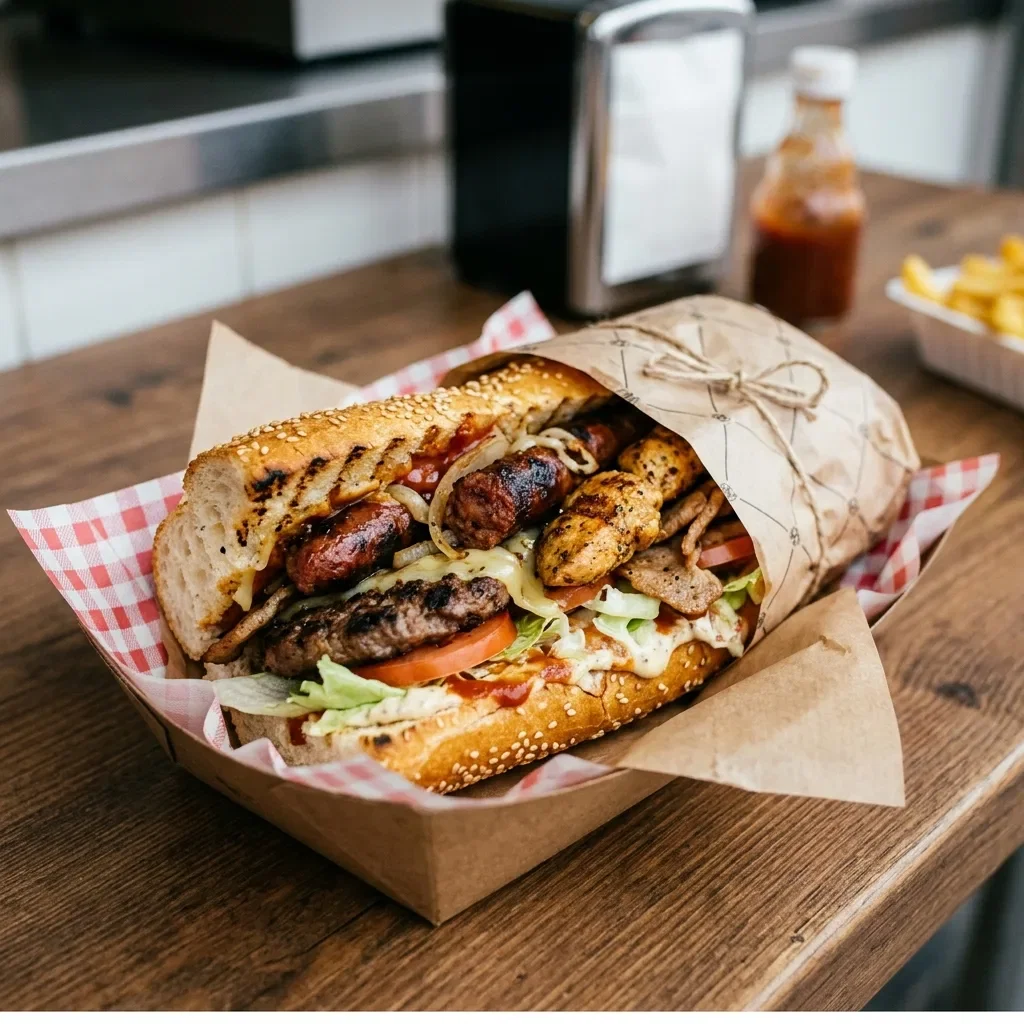 Frans brood mix grill