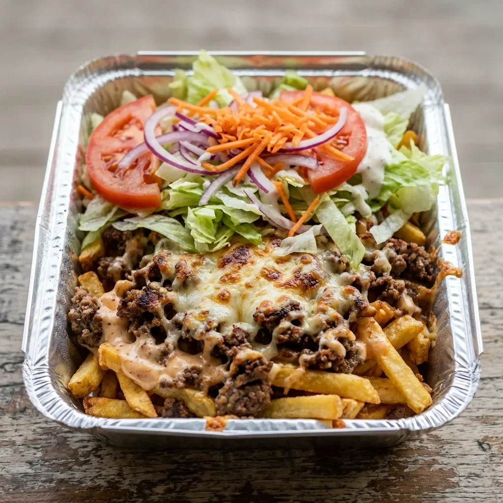 Kapsalon hamburger