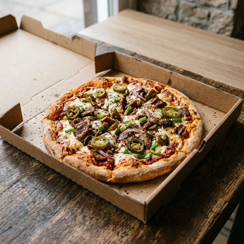 Pizza hot kebap small
