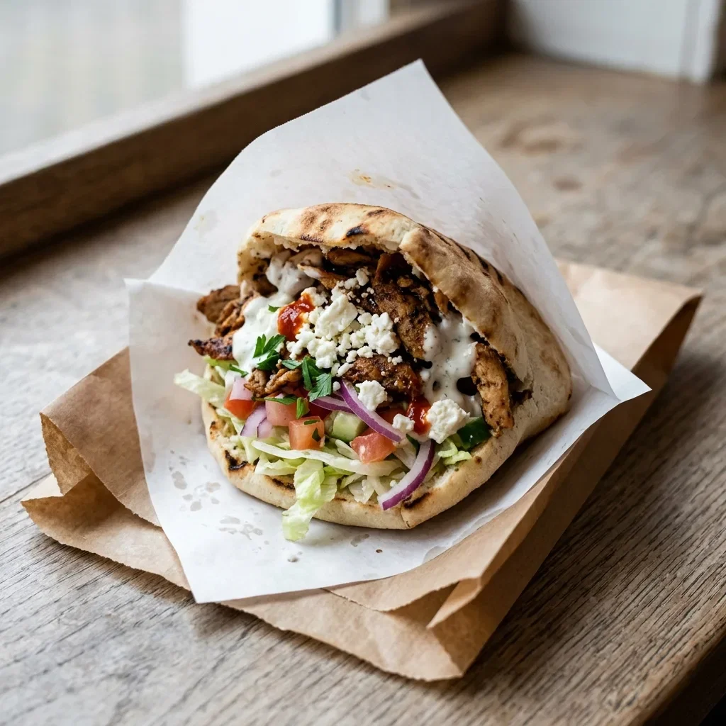Broodje pita feta klein