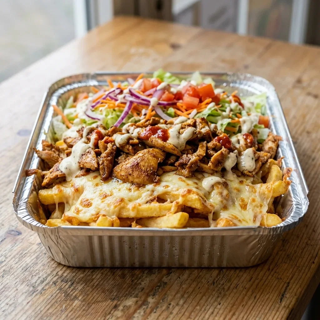 Kapsalon kip groot