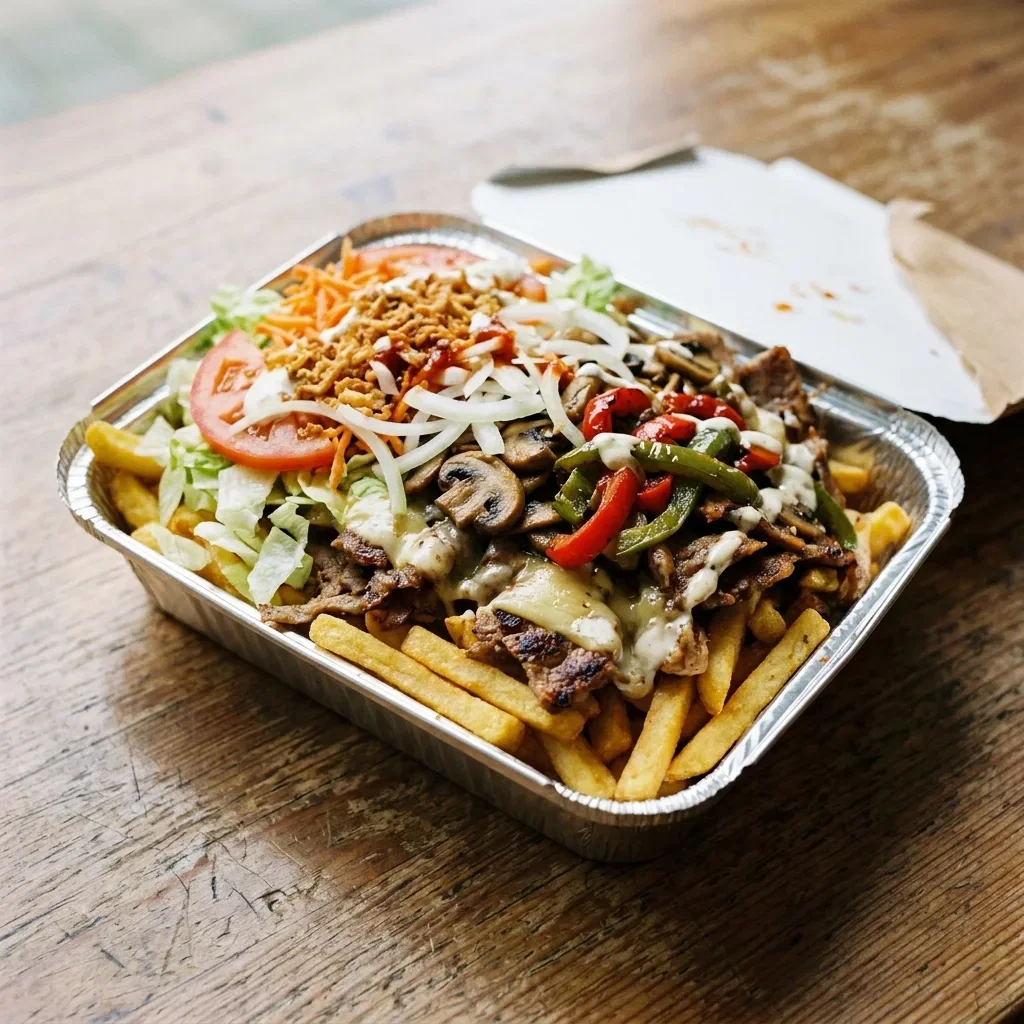 Kapsalon lams special groot