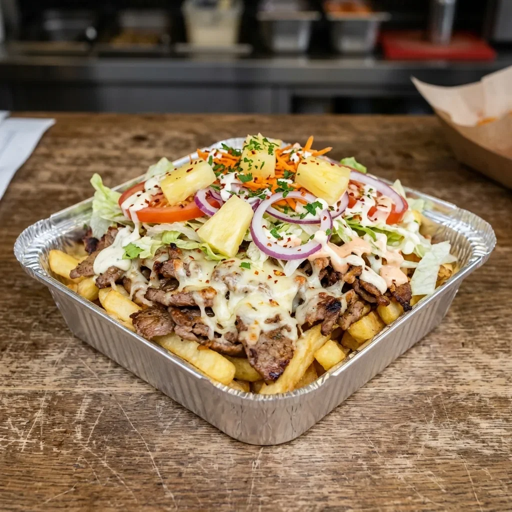Kapsalon lams hawaï groot