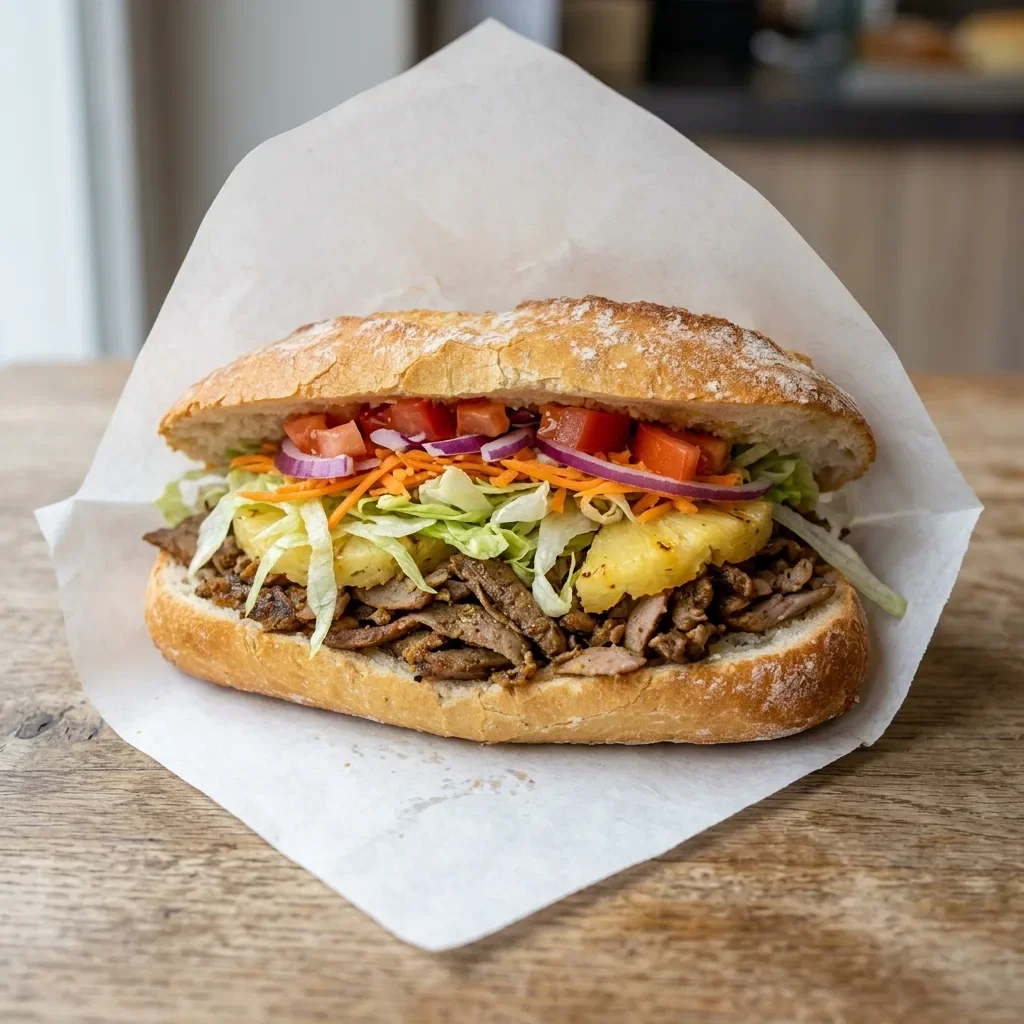 Broodje lams hawaï groot