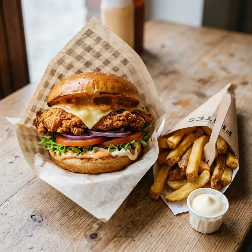 Chicken burger