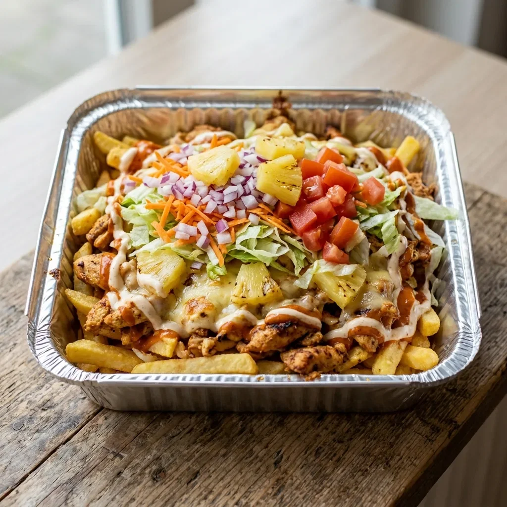 Kapsalon kip hawaï groot