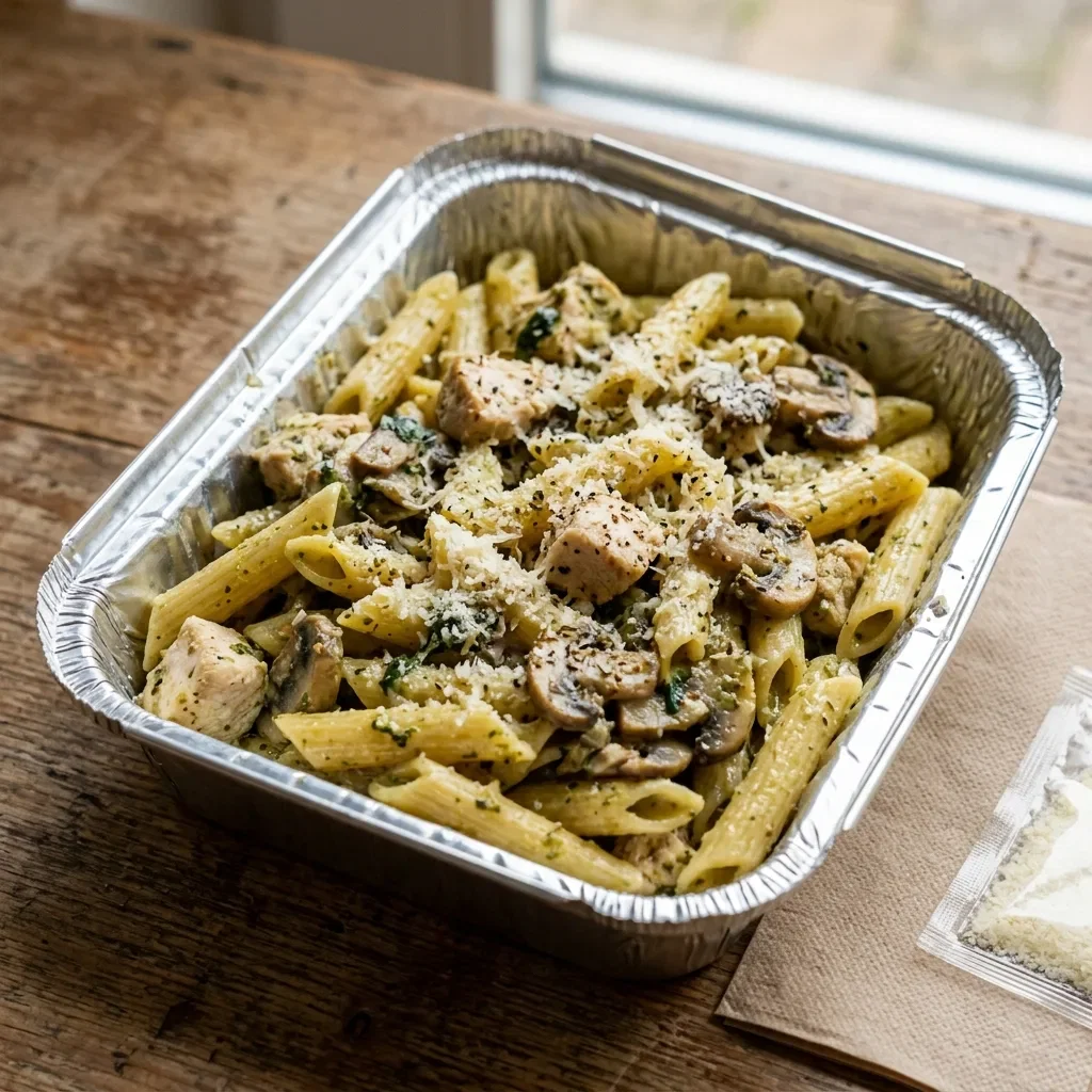 Pasta pesto chicken