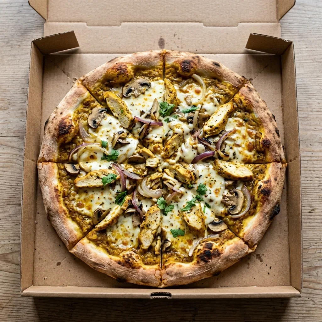 Pizza curry