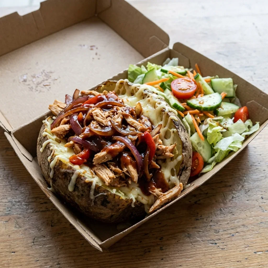 Kumpir bbq chicken
