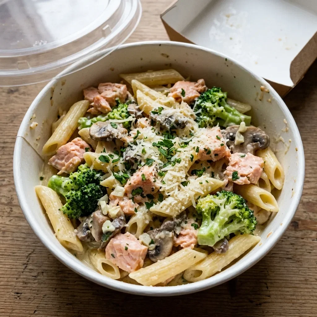 Pasta zalm