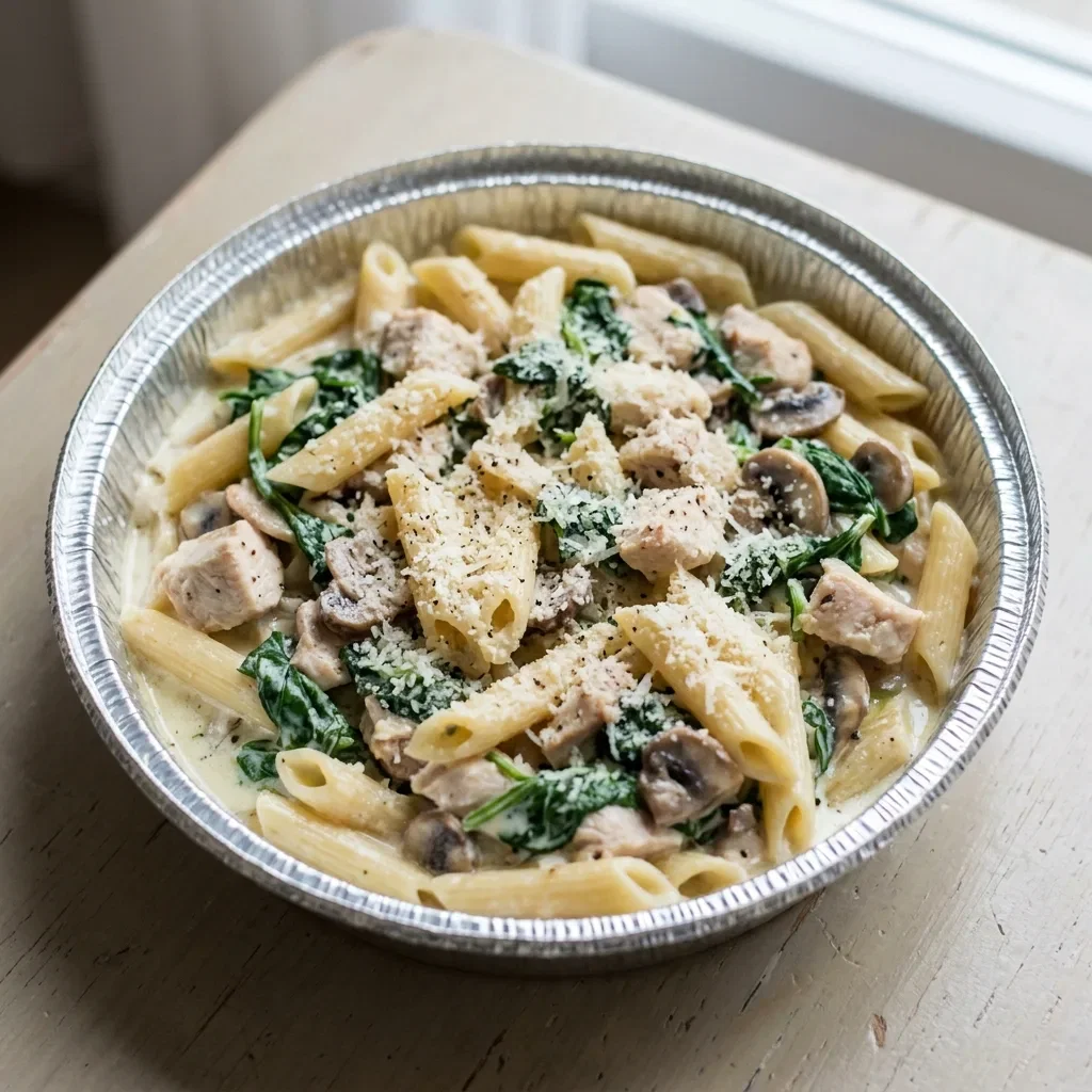 Pasta spinaci di pollo