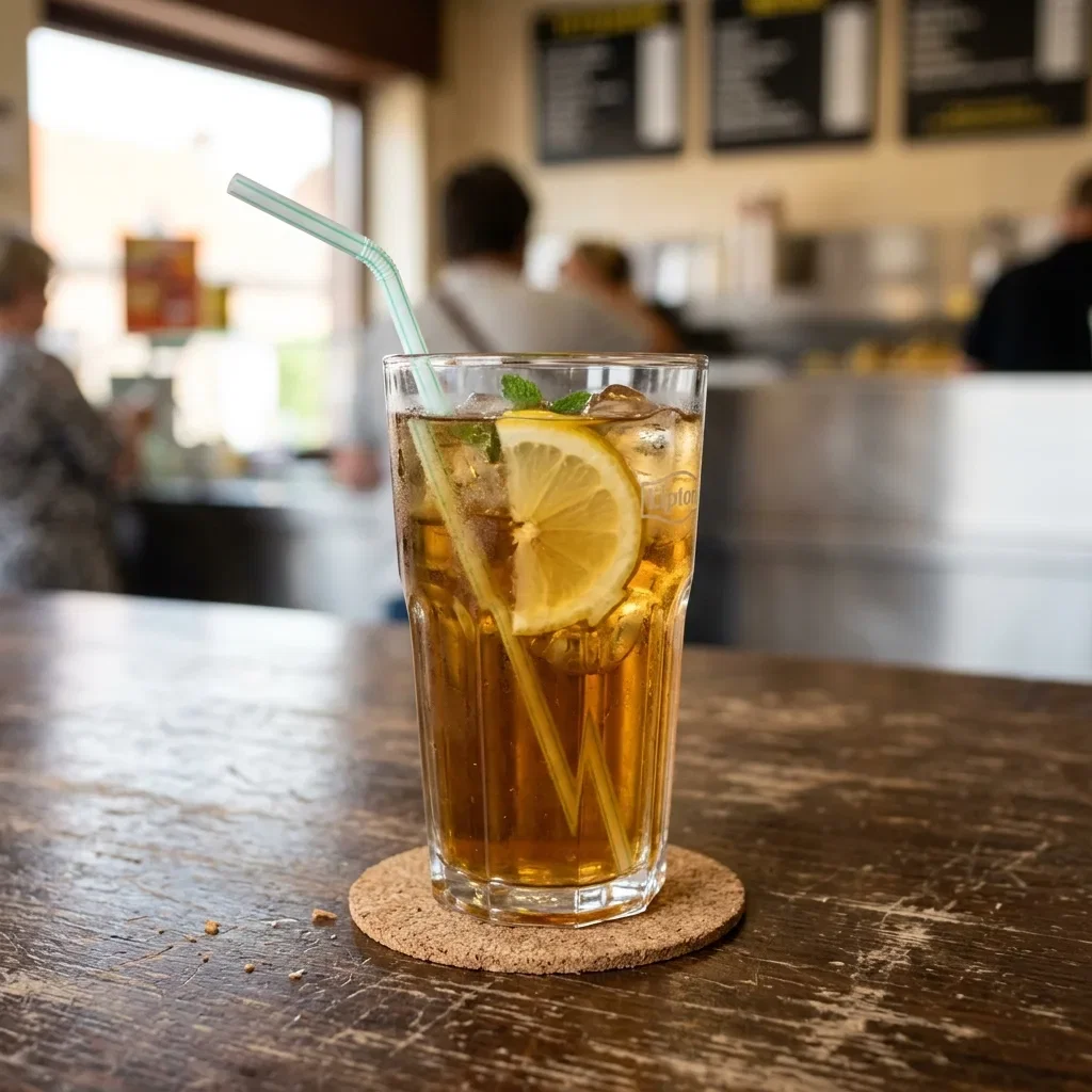 Ice tea green