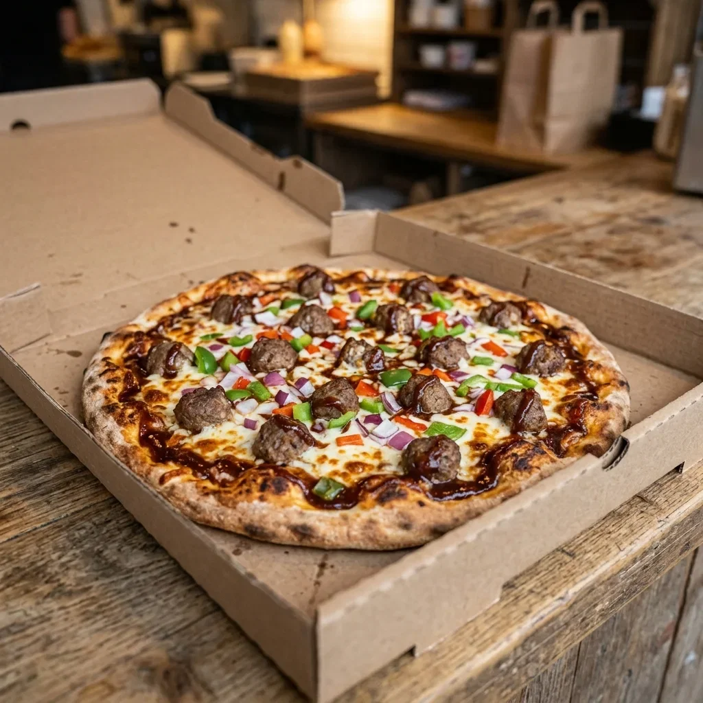Bbq meatballs large