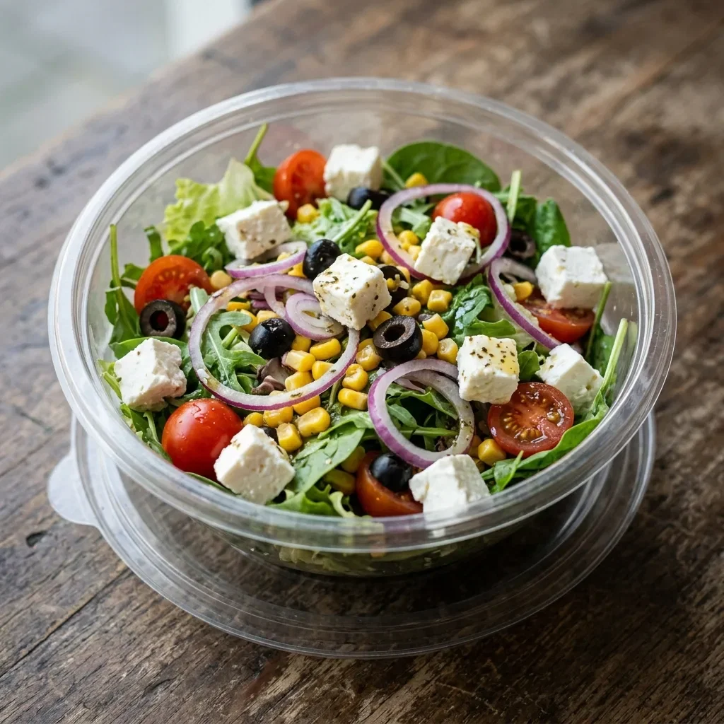 Cheesy salad