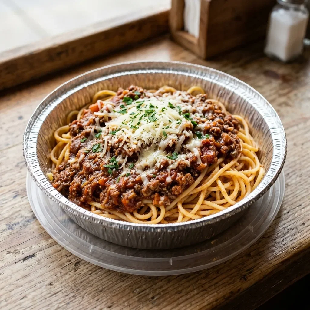 Spaghetti bolognese