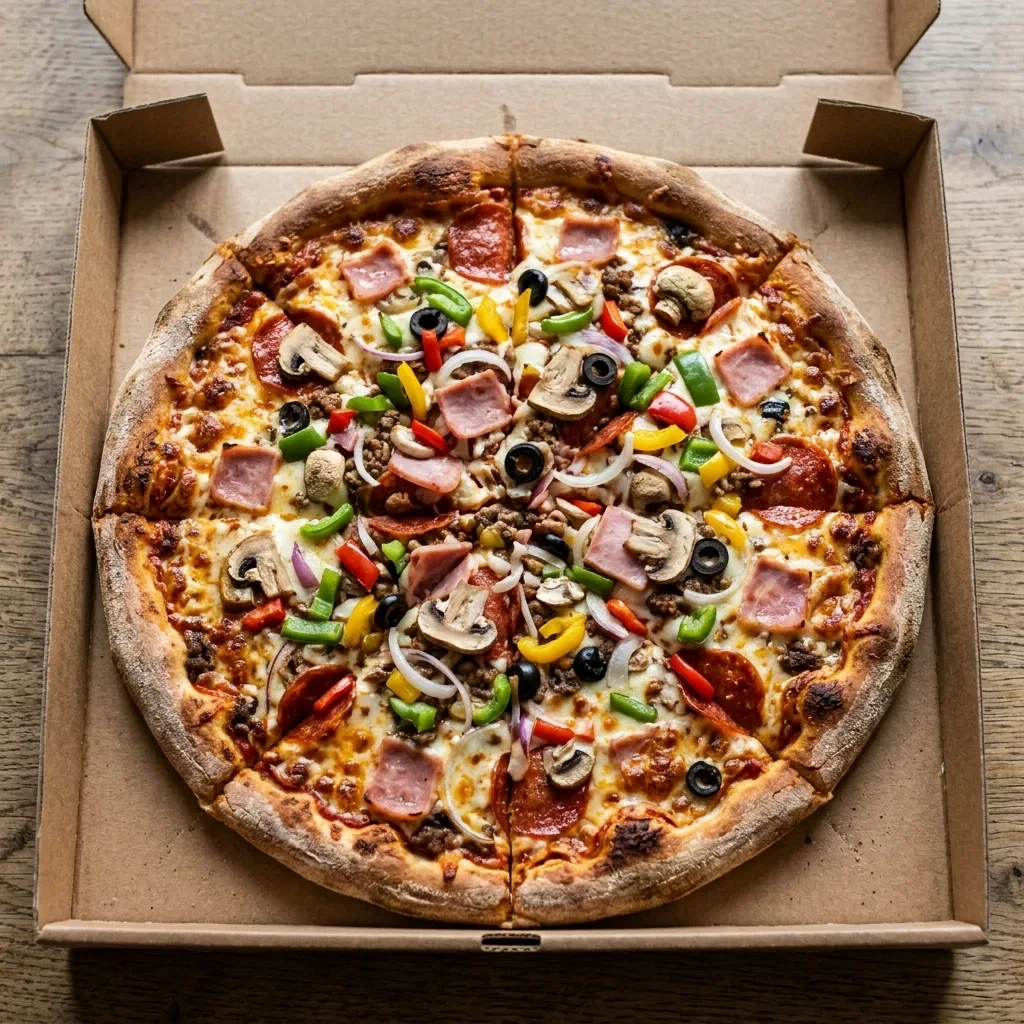 Pizza supreme large