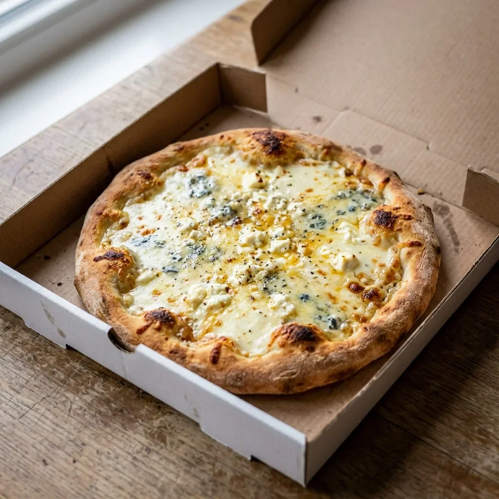 Pizza 4 cheese small