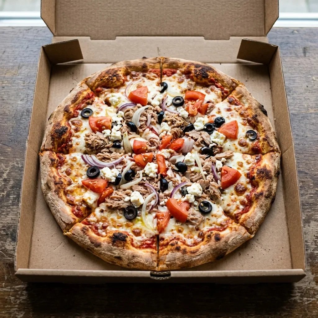 Pizza mediterranean medium