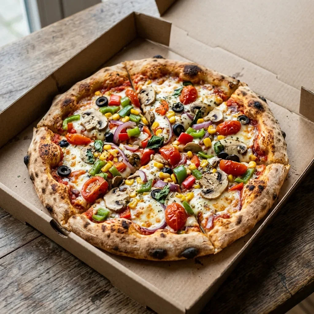 Pizza vegetarian medium
