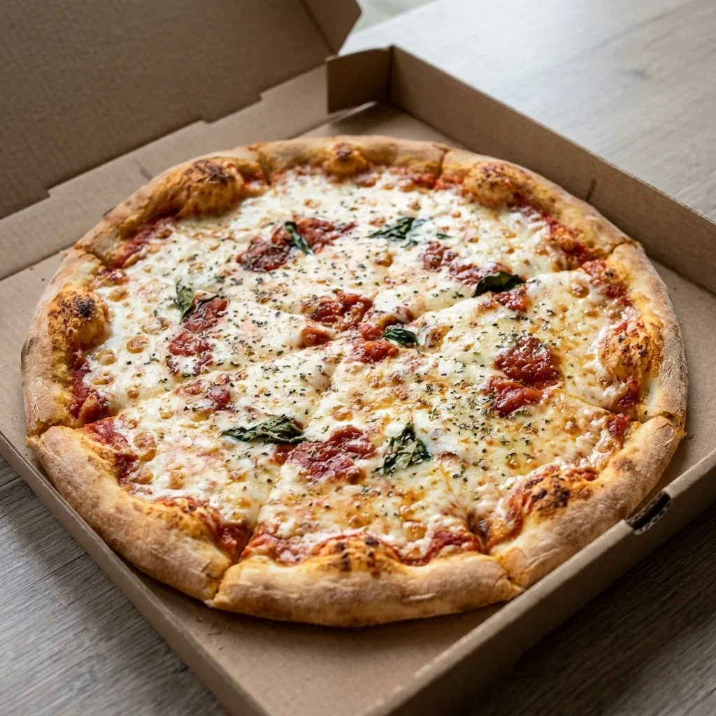 Pizza margherita large