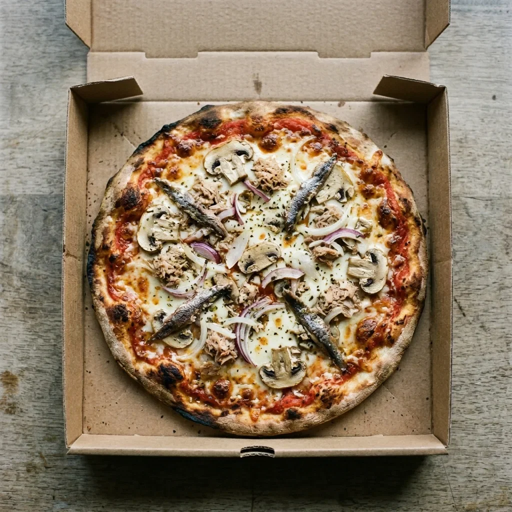 Pizza multi fish small