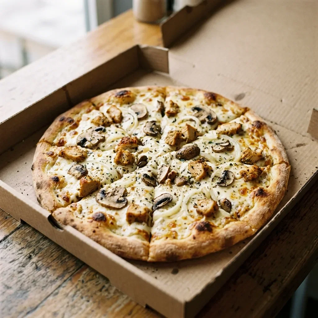 Pizza creamy chicken medium