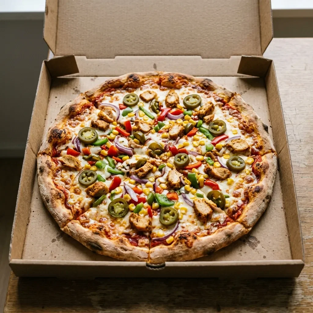 Pizza spicy fiesta large