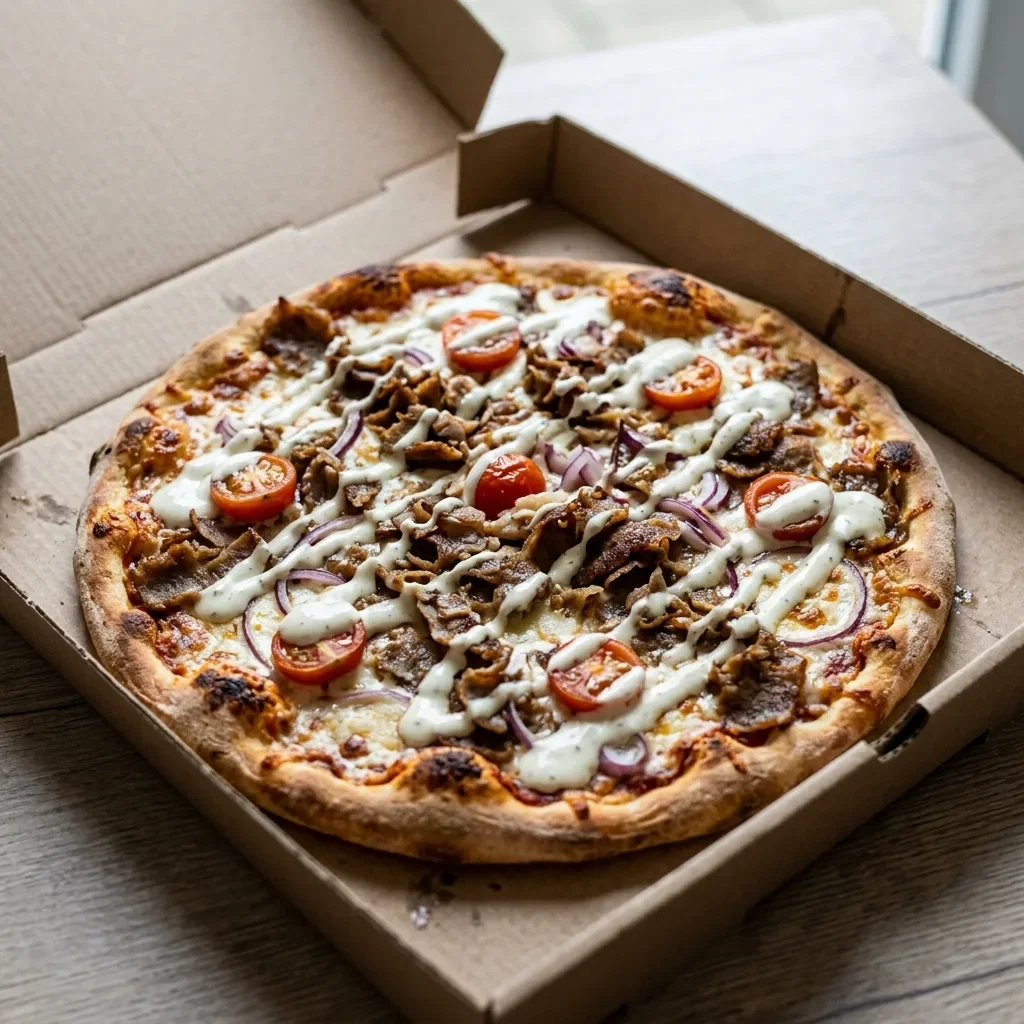 Pizza pizza kebab medium