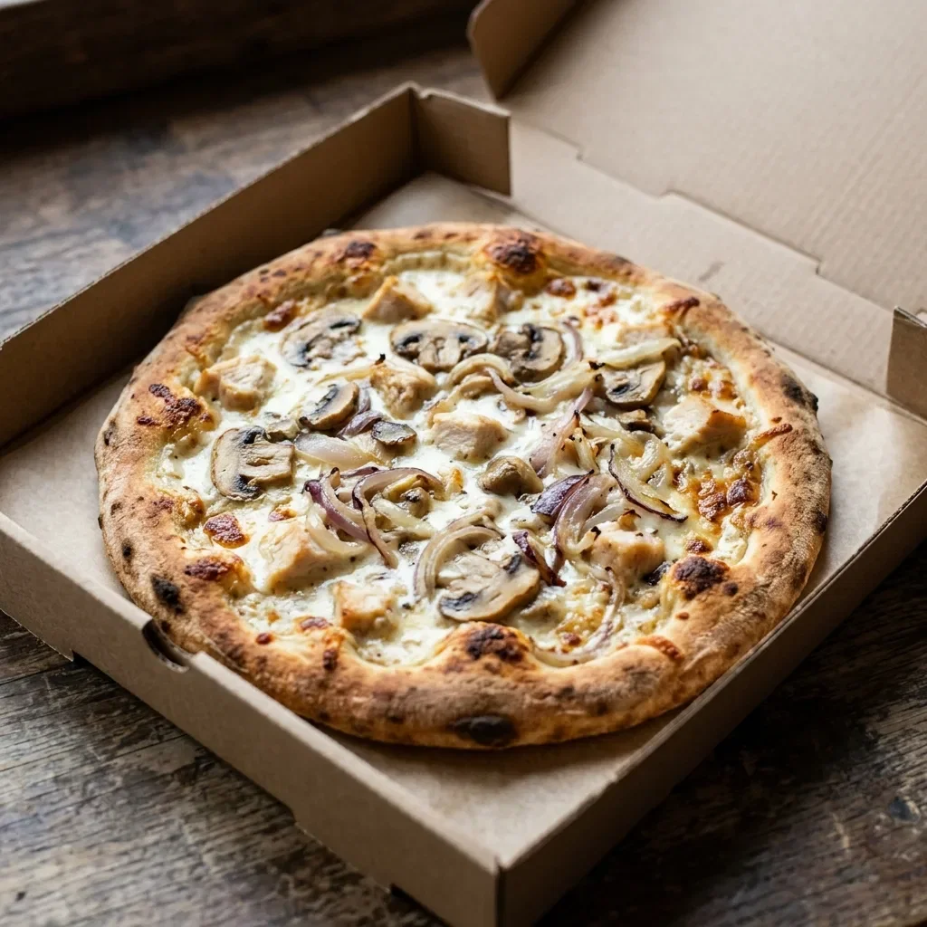 Pizza creamy chicken small