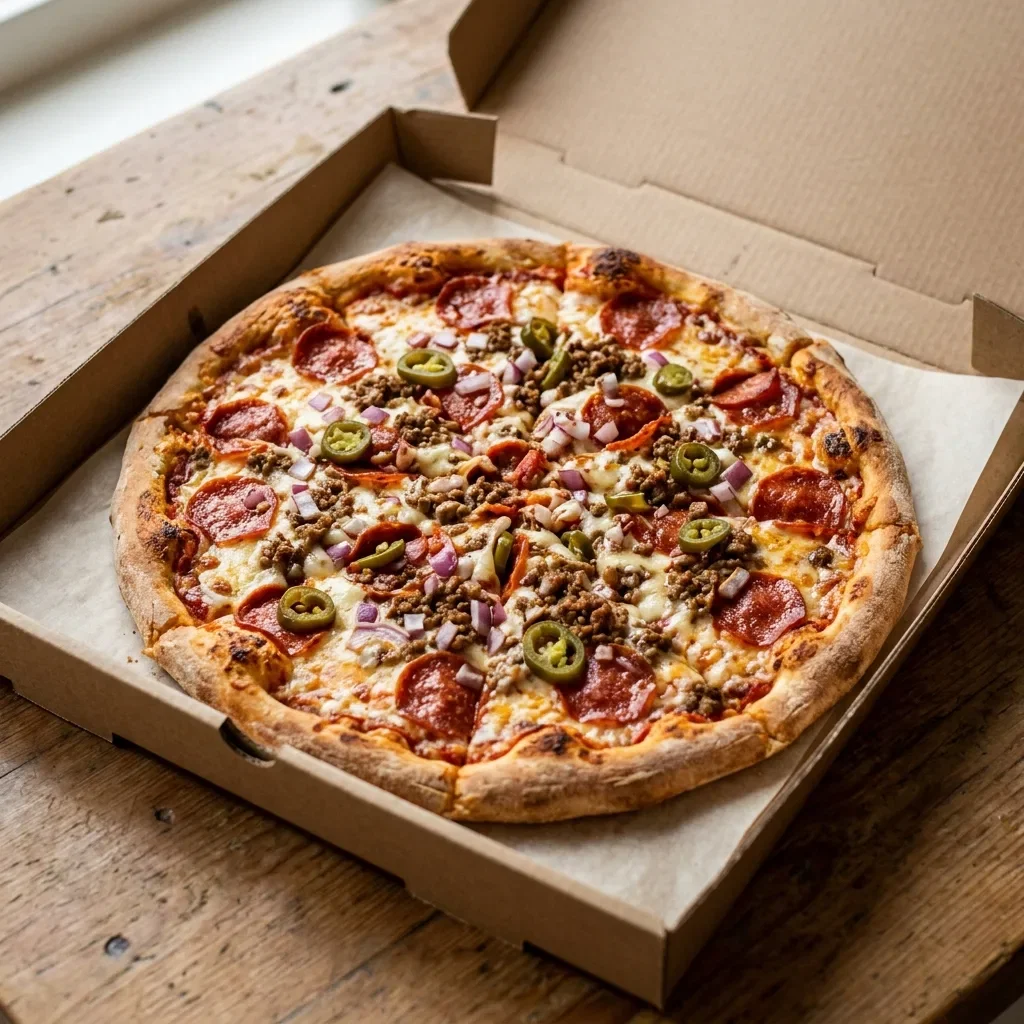 Pizza hot large