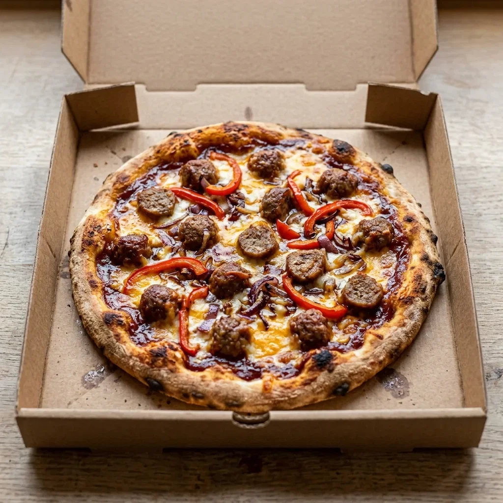 Pizza bbq meatballs small