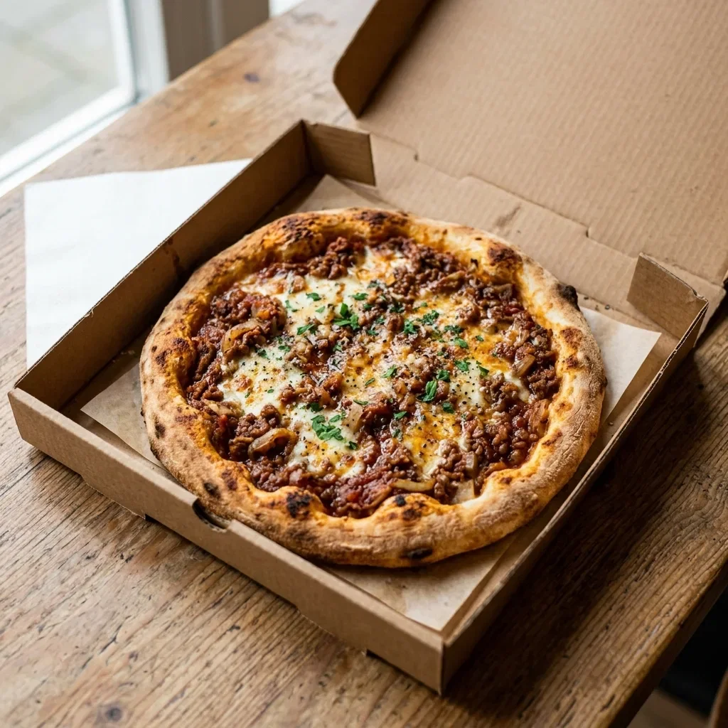 Pizza bolognaise small