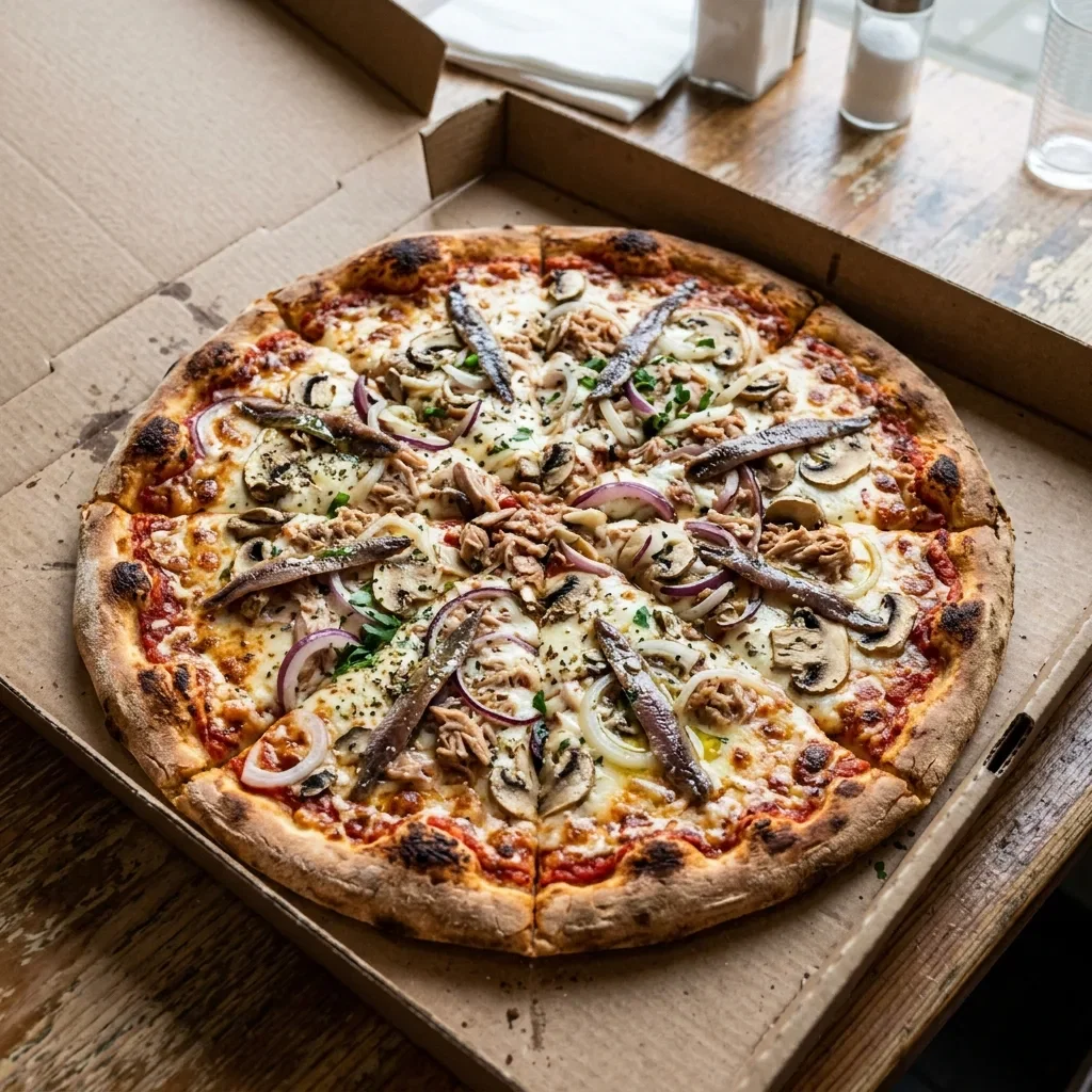 Pizza multi fish large