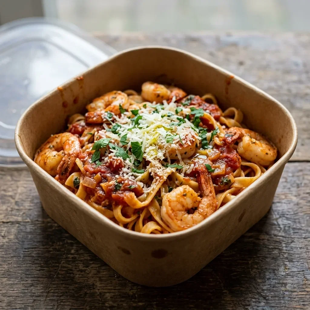 Pasta scampi
