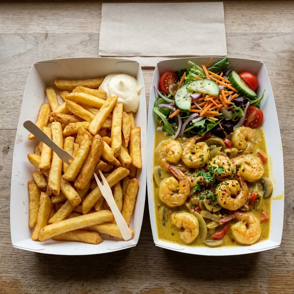 Scampi curryroom