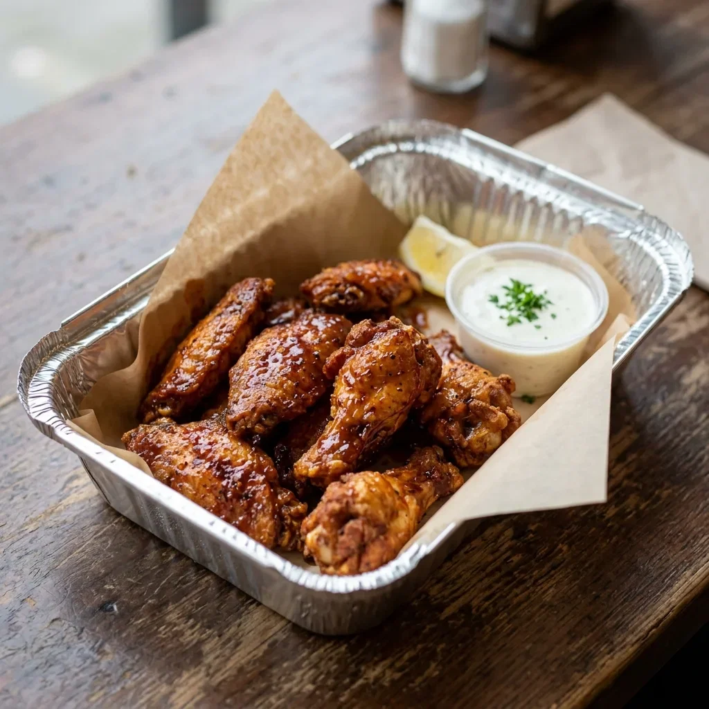 Hot chicken wings 10st
