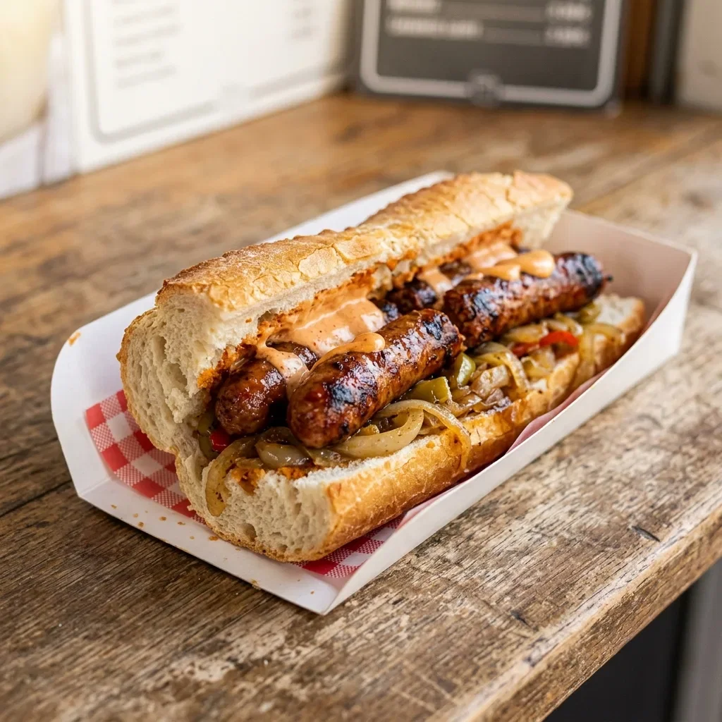 Franse brood merguez