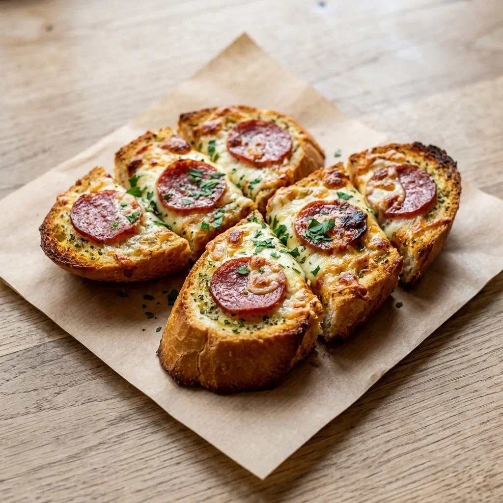 Lookbrood met salami