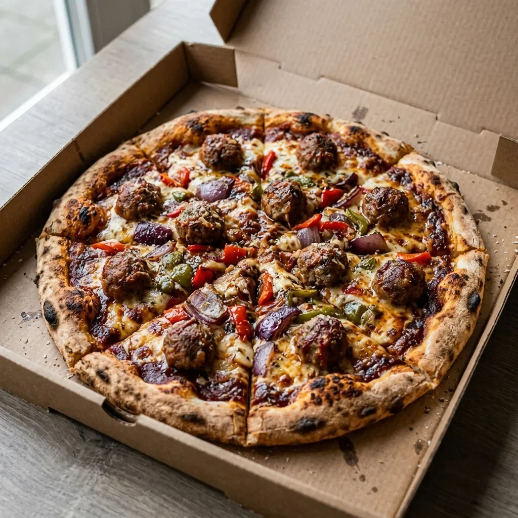 Bbq meatballs large