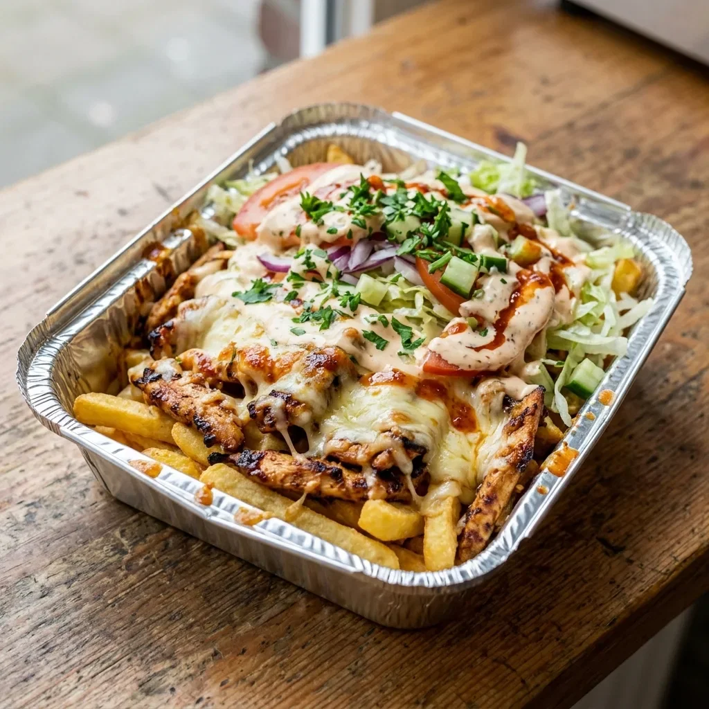Kapsalon kip grill